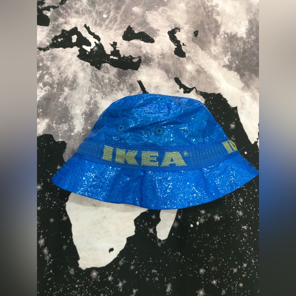 IKEA Blue Knorva Style Bucket Hat